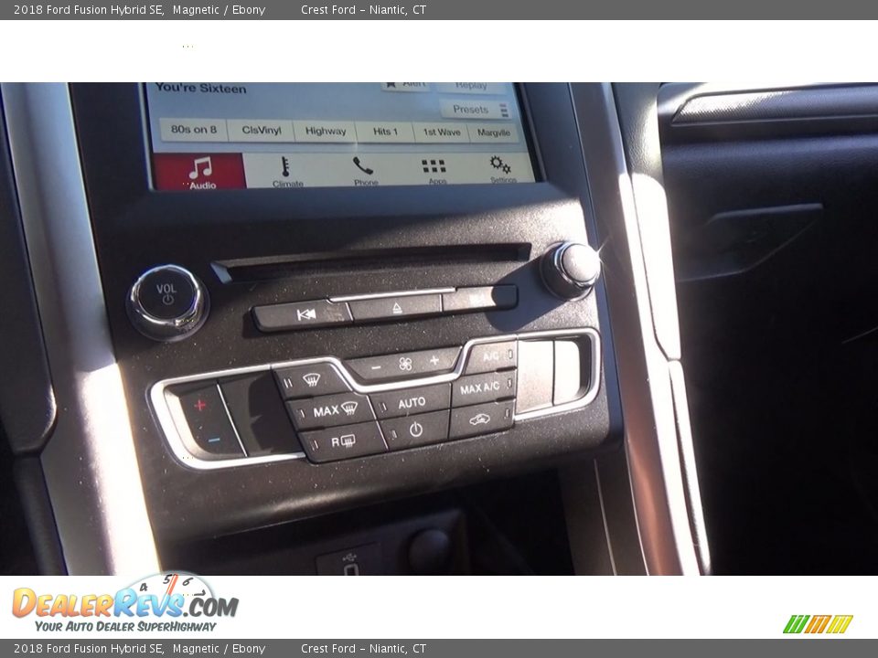 2018 Ford Fusion Hybrid SE Magnetic / Ebony Photo #15
