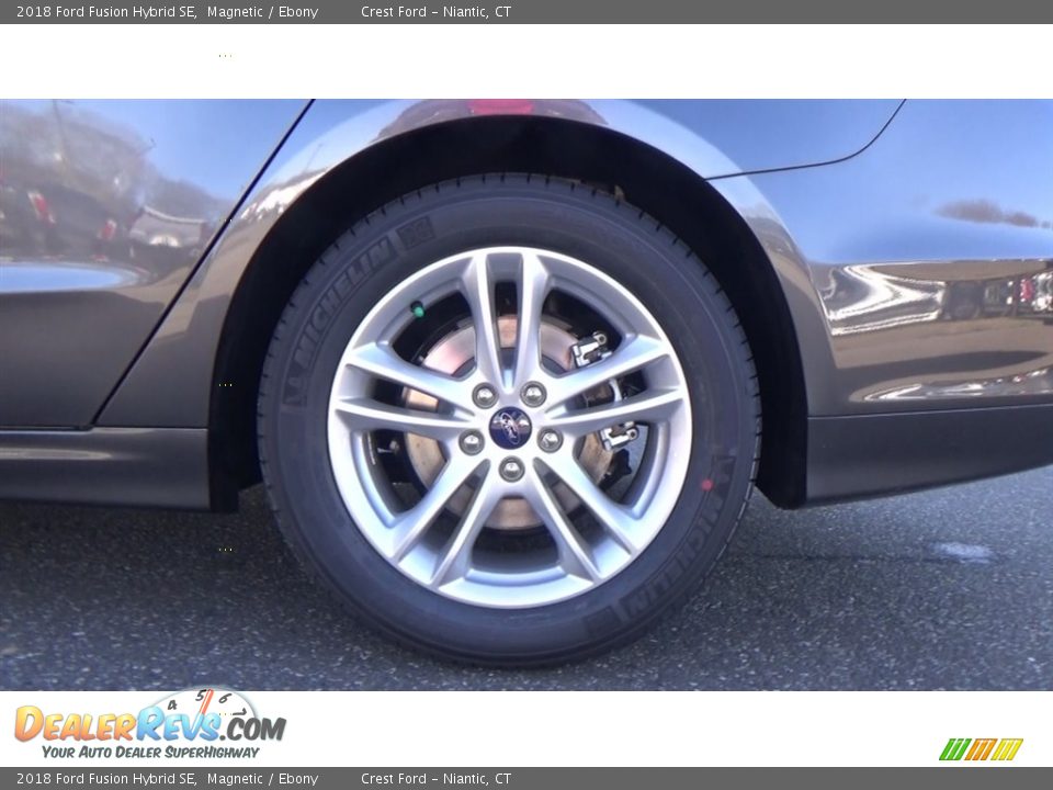2018 Ford Fusion Hybrid SE Magnetic / Ebony Photo #19