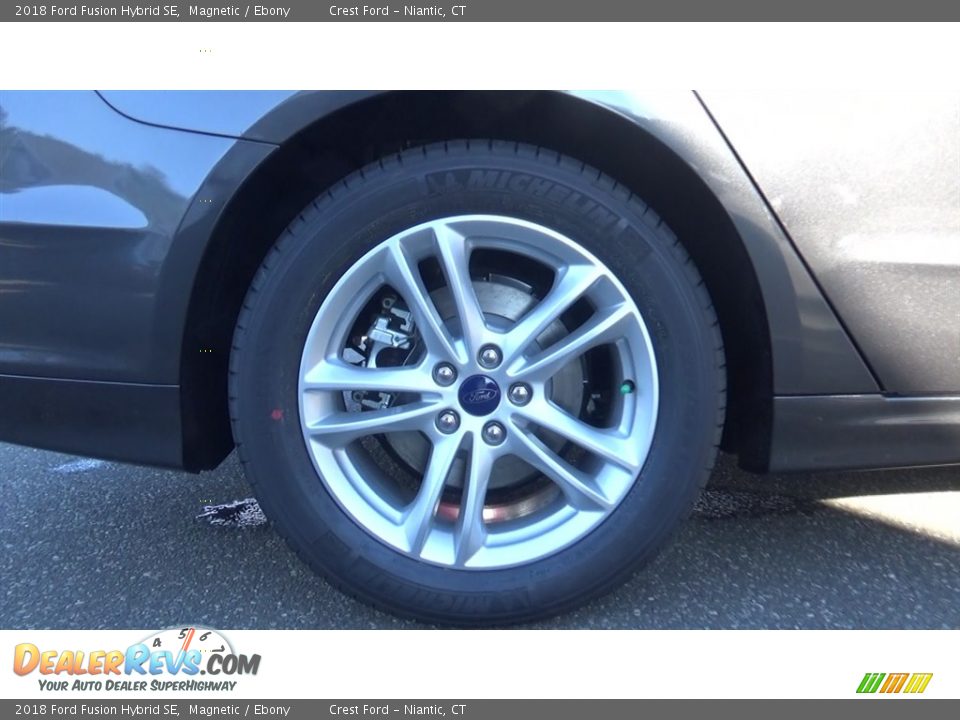2018 Ford Fusion Hybrid SE Magnetic / Ebony Photo #21