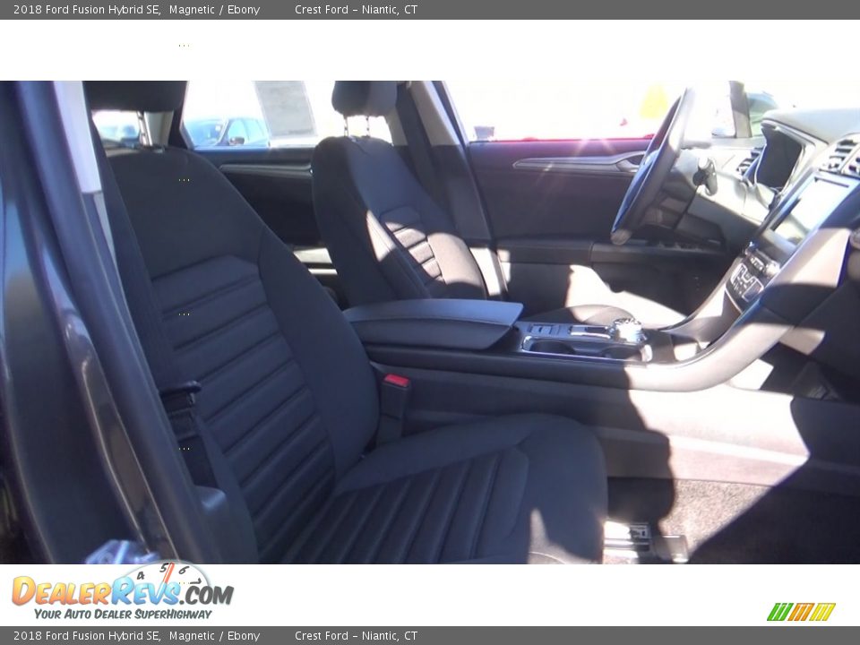 2018 Ford Fusion Hybrid SE Magnetic / Ebony Photo #23