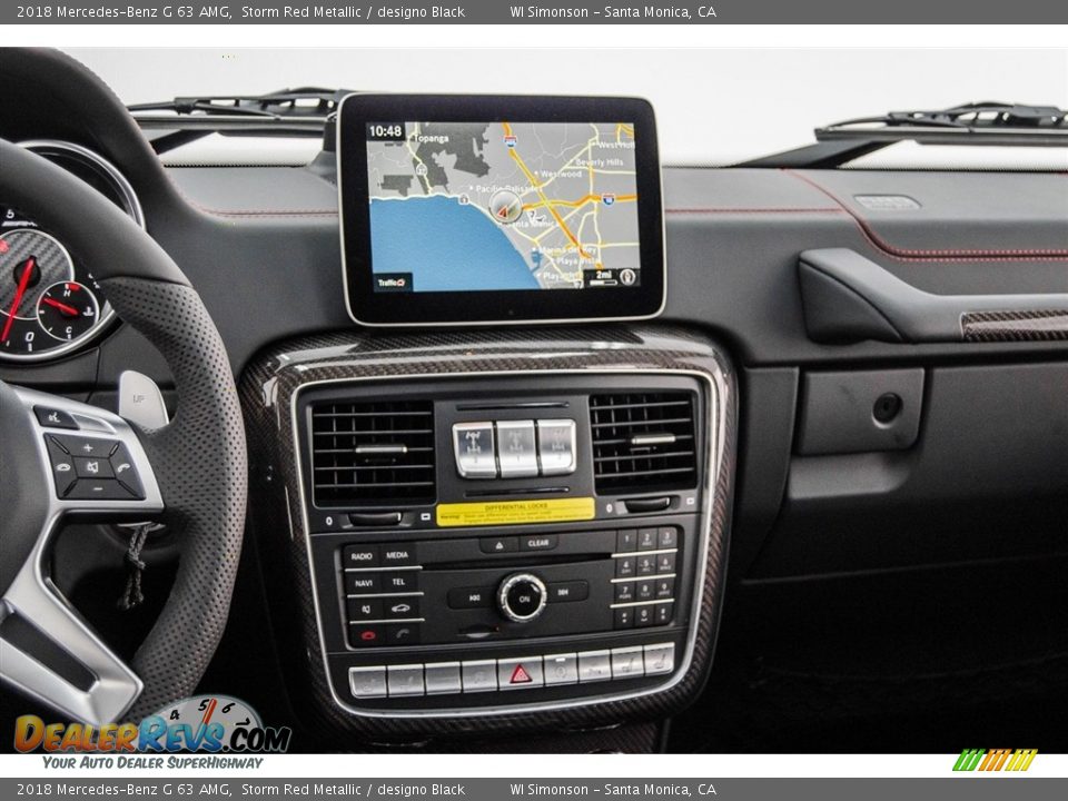 2018 Mercedes-Benz G 63 AMG Storm Red Metallic / designo Black Photo #5