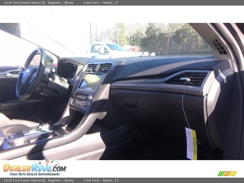 2018 Ford Fusion Hybrid SE Magnetic / Ebony Photo #24