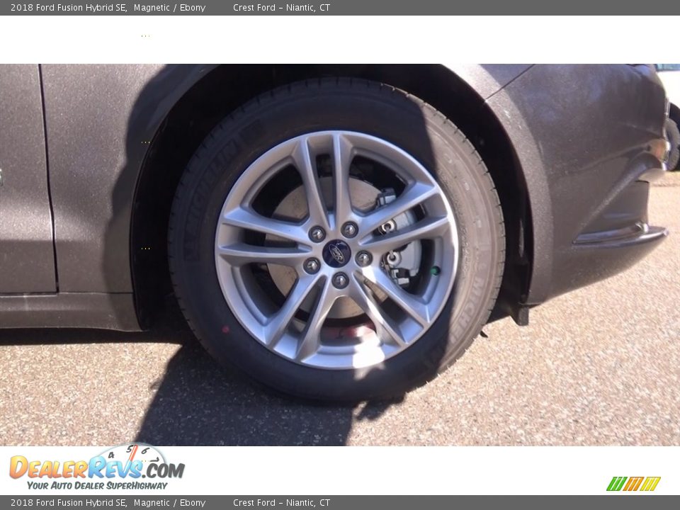 2018 Ford Fusion Hybrid SE Magnetic / Ebony Photo #25