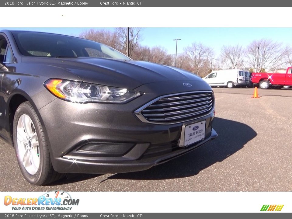 2018 Ford Fusion Hybrid SE Magnetic / Ebony Photo #26