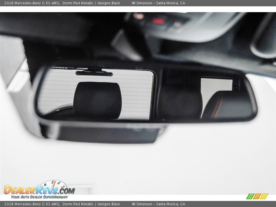 2018 Mercedes-Benz G 63 AMG Storm Red Metallic / designo Black Photo #18