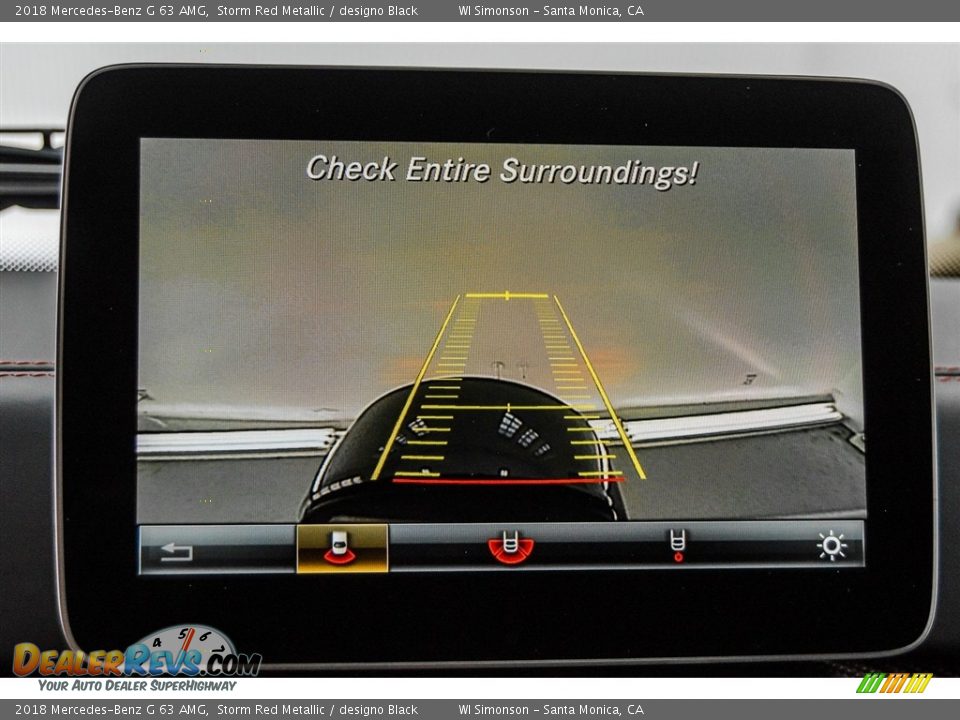 2018 Mercedes-Benz G 63 AMG Storm Red Metallic / designo Black Photo #19