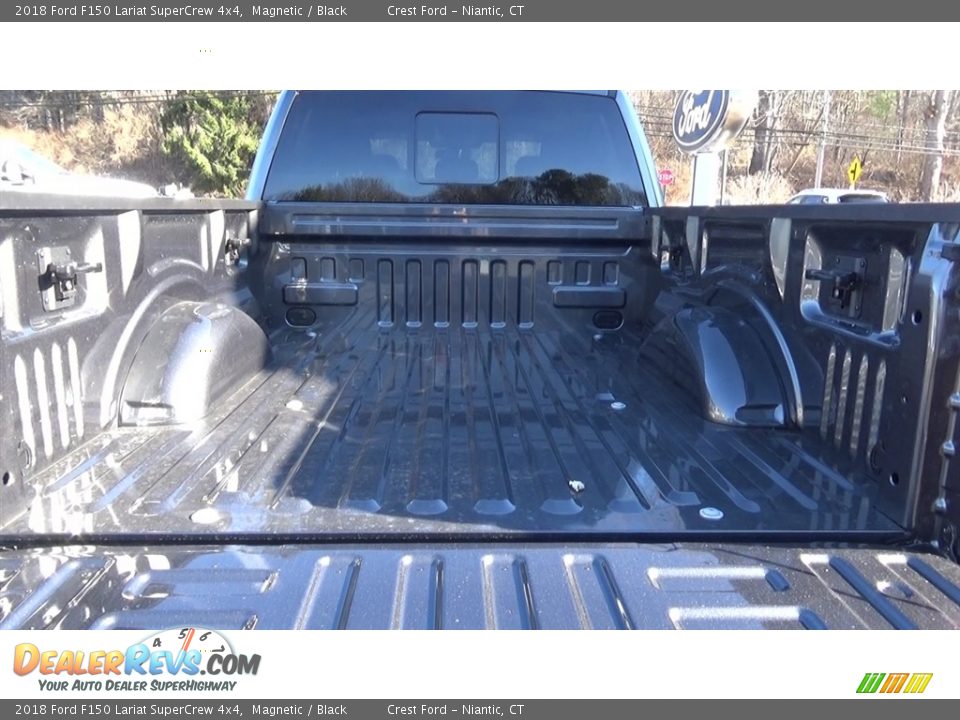 2018 Ford F150 Lariat SuperCrew 4x4 Magnetic / Black Photo #21