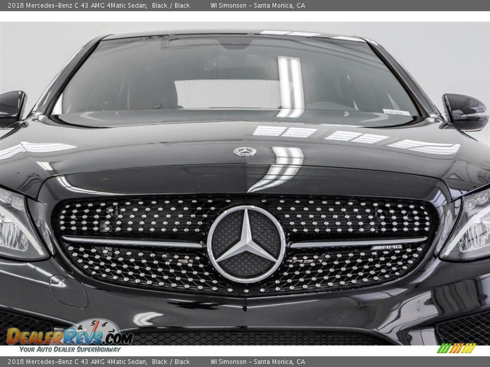 2018 Mercedes-Benz C 43 AMG 4Matic Sedan Black / Black Photo #15
