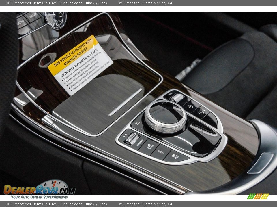 2018 Mercedes-Benz C 43 AMG 4Matic Sedan Black / Black Photo #24