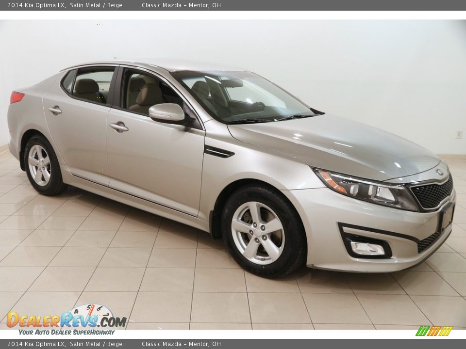 2014 Kia Optima LX Satin Metal / Beige Photo #1