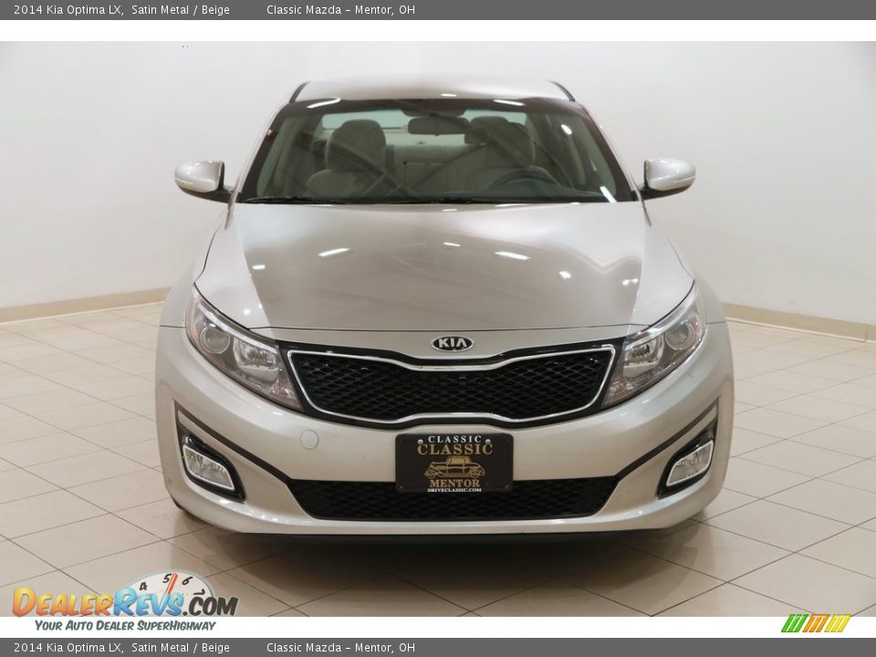2014 Kia Optima LX Satin Metal / Beige Photo #2