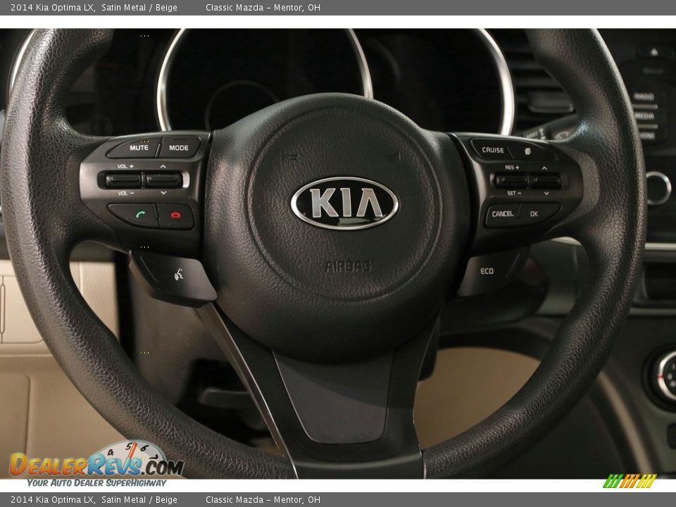 2014 Kia Optima LX Satin Metal / Beige Photo #6