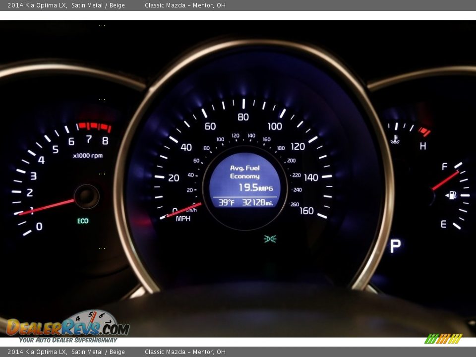 2014 Kia Optima LX Satin Metal / Beige Photo #7