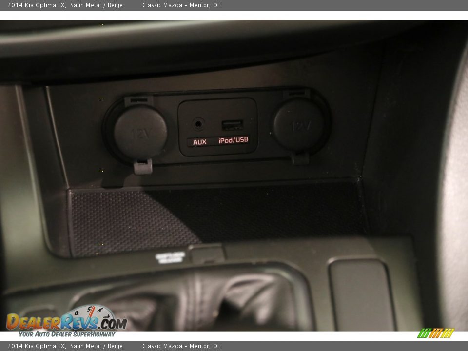 2014 Kia Optima LX Satin Metal / Beige Photo #10