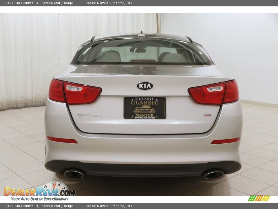 2014 Kia Optima LX Satin Metal / Beige Photo #14