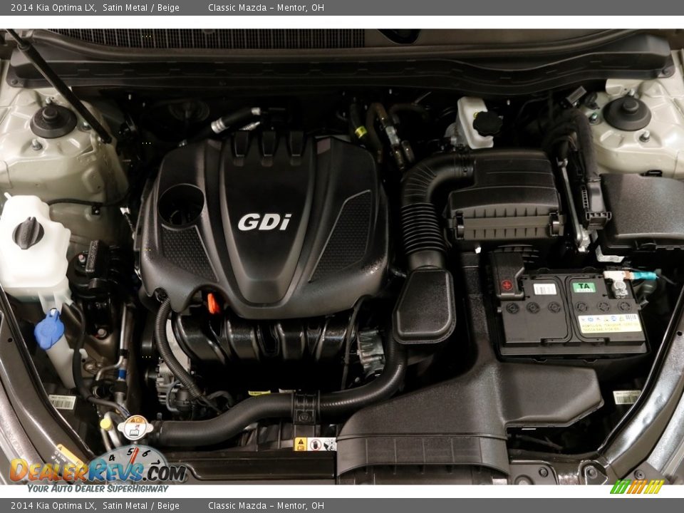 2014 Kia Optima LX Satin Metal / Beige Photo #15