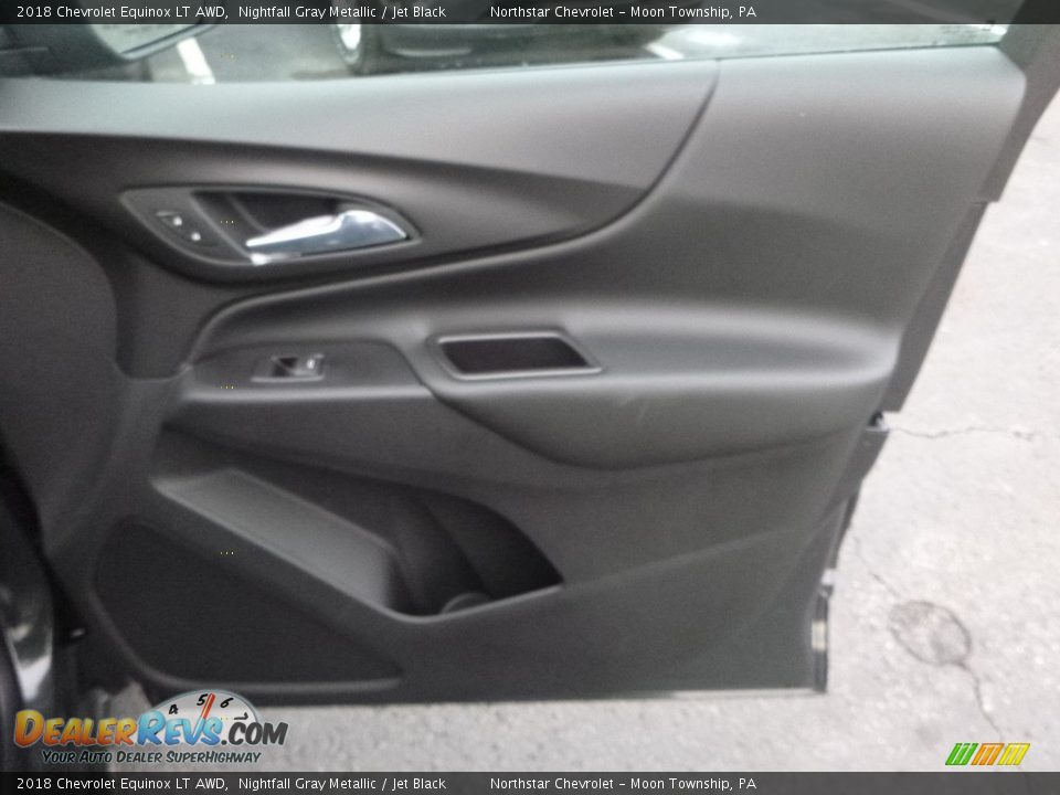 2018 Chevrolet Equinox LT AWD Nightfall Gray Metallic / Jet Black Photo #12