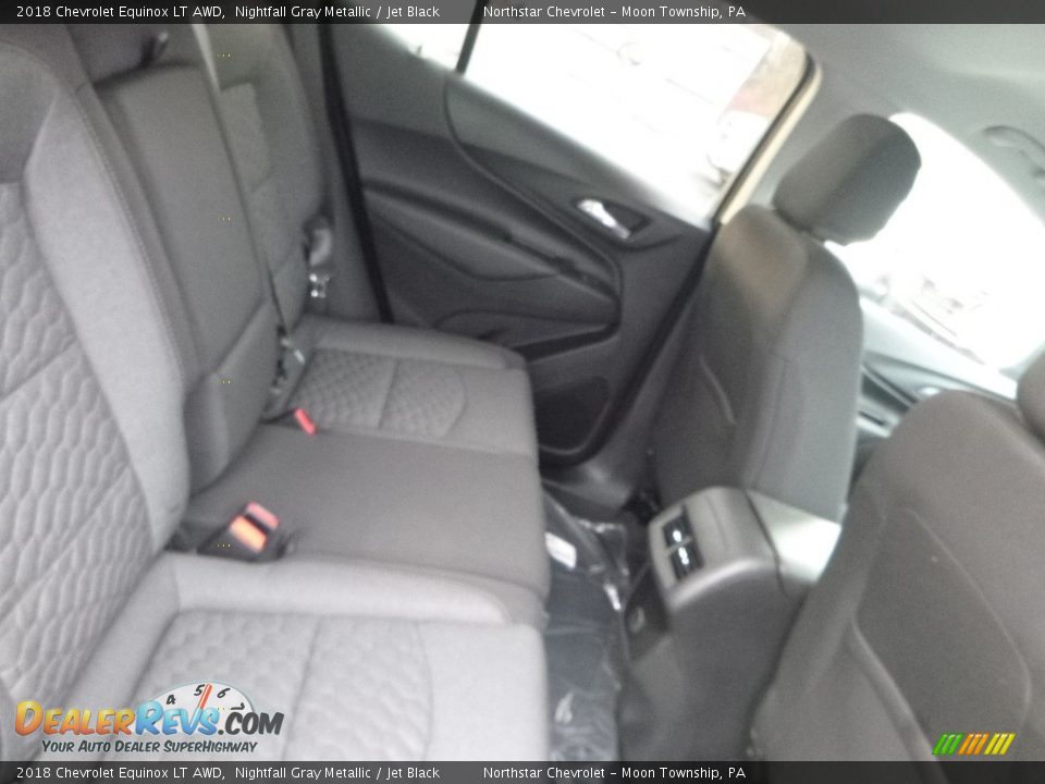 2018 Chevrolet Equinox LT AWD Nightfall Gray Metallic / Jet Black Photo #13