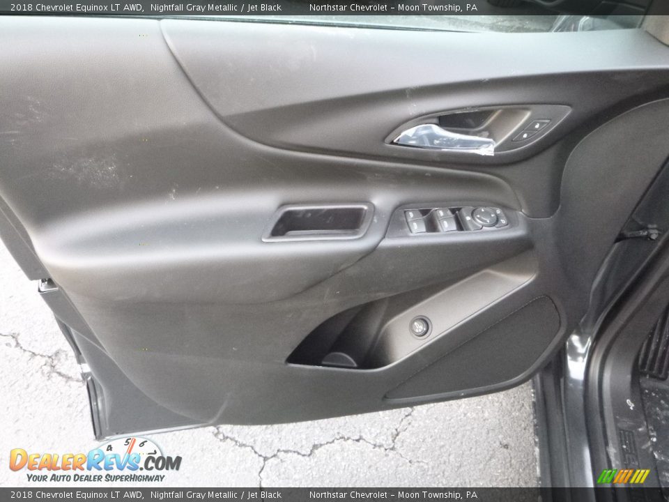 2018 Chevrolet Equinox LT AWD Nightfall Gray Metallic / Jet Black Photo #15