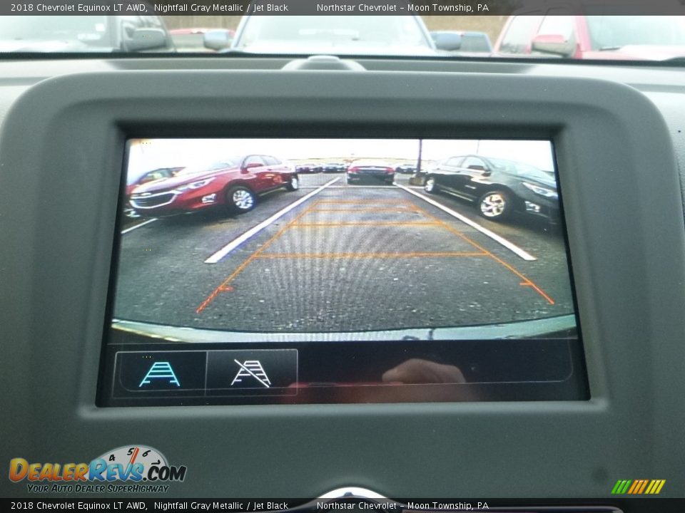 2018 Chevrolet Equinox LT AWD Nightfall Gray Metallic / Jet Black Photo #19