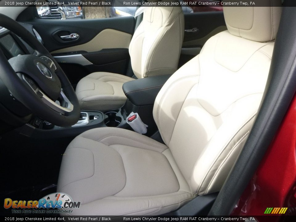 2018 Jeep Cherokee Limited 4x4 Velvet Red Pearl / Black Photo #15