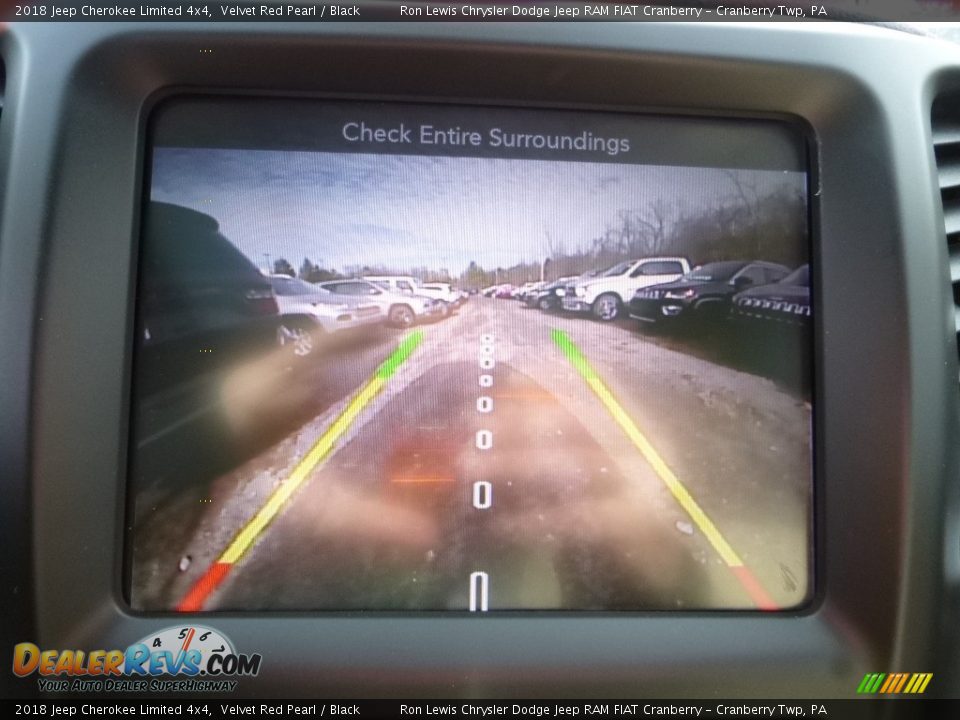 2018 Jeep Cherokee Limited 4x4 Velvet Red Pearl / Black Photo #18