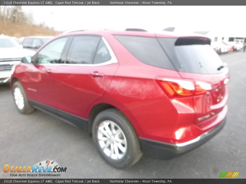 2018 Chevrolet Equinox LT AWD Cajun Red Tintcoat / Jet Black Photo #3