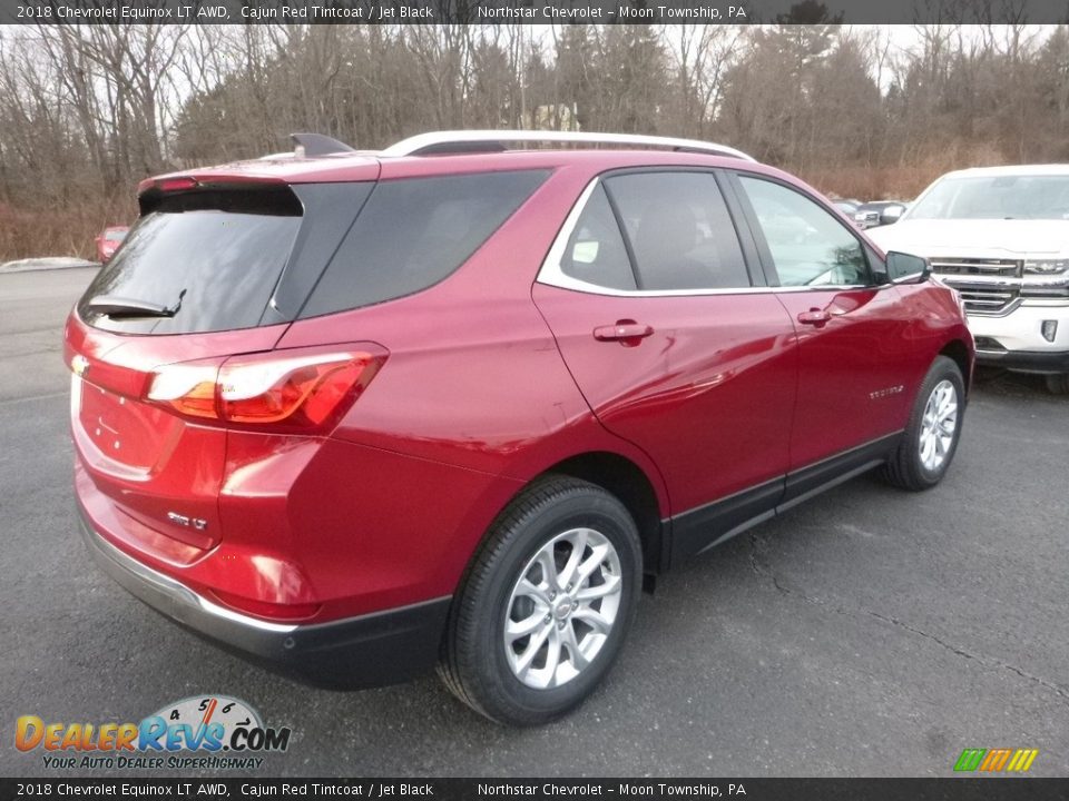 2018 Chevrolet Equinox LT AWD Cajun Red Tintcoat / Jet Black Photo #5