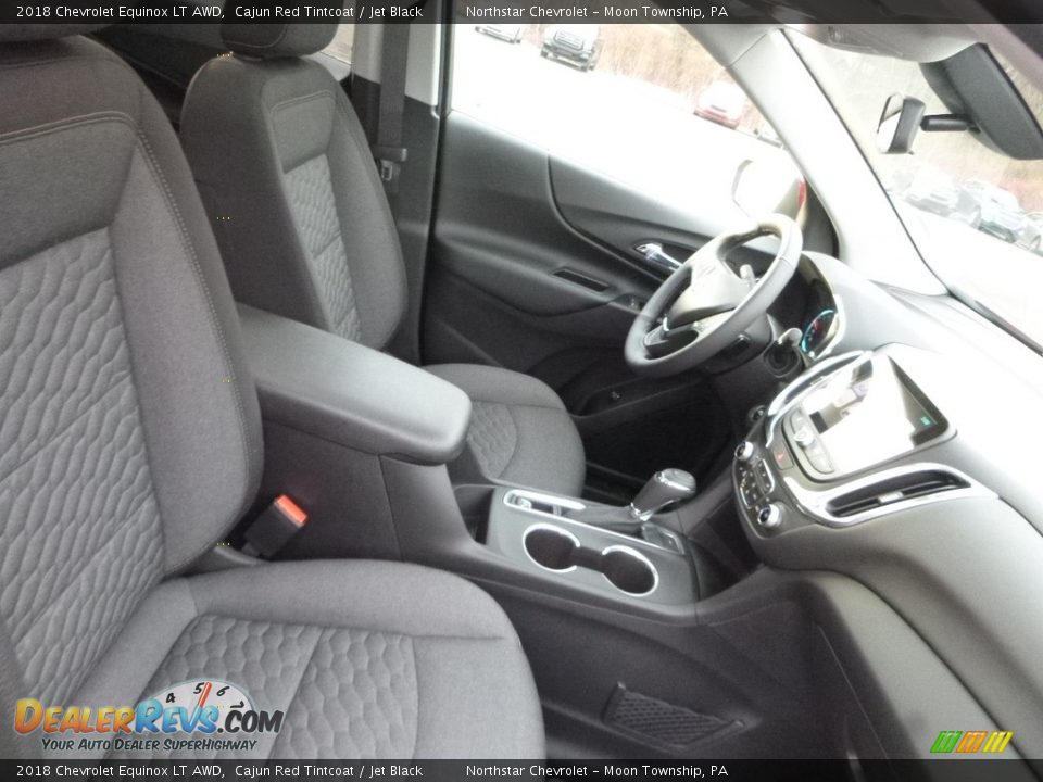 2018 Chevrolet Equinox LT AWD Cajun Red Tintcoat / Jet Black Photo #10
