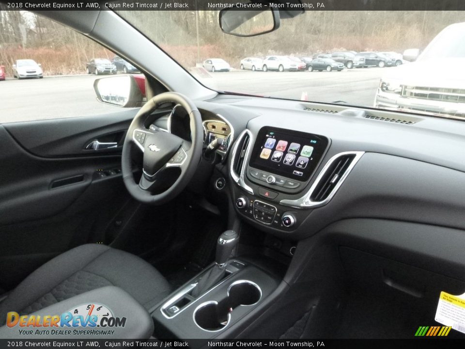 2018 Chevrolet Equinox LT AWD Cajun Red Tintcoat / Jet Black Photo #11