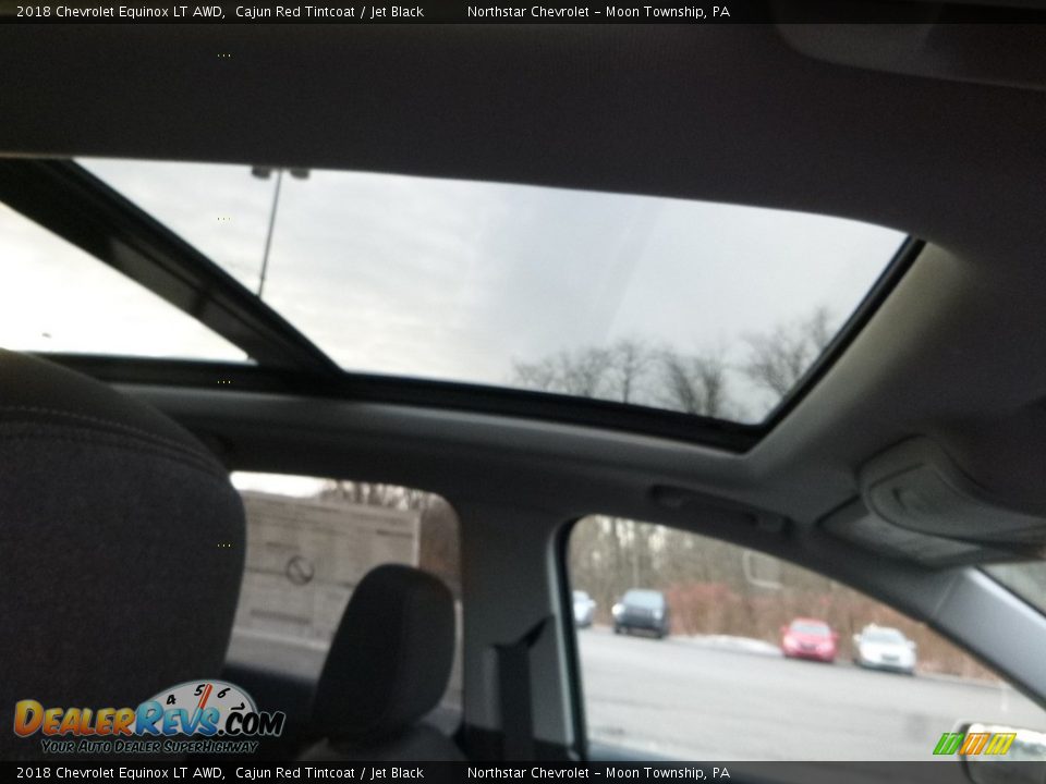 2018 Chevrolet Equinox LT AWD Cajun Red Tintcoat / Jet Black Photo #12