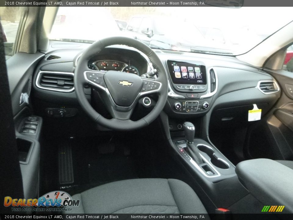 2018 Chevrolet Equinox LT AWD Cajun Red Tintcoat / Jet Black Photo #15