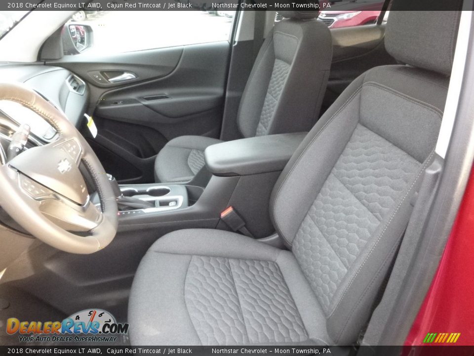 2018 Chevrolet Equinox LT AWD Cajun Red Tintcoat / Jet Black Photo #17