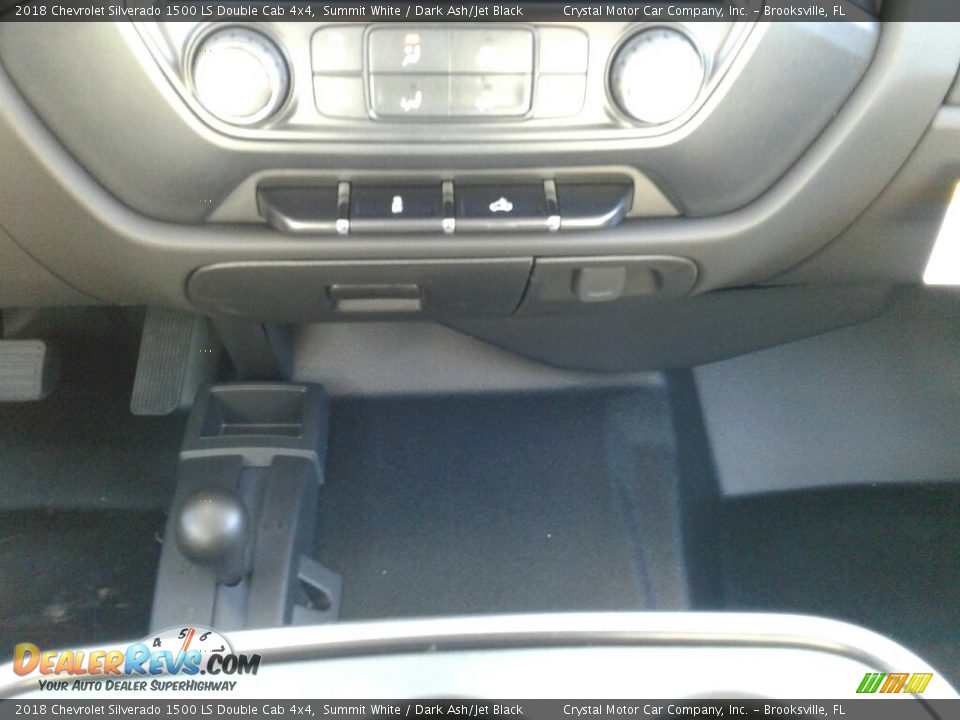 2018 Chevrolet Silverado 1500 LS Double Cab 4x4 Summit White / Dark Ash/Jet Black Photo #16