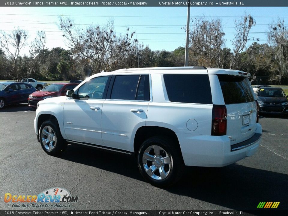 2018 Chevrolet Tahoe Premier 4WD Iridescent Pearl Tricoat / Cocoa/­Mahogany Photo #3