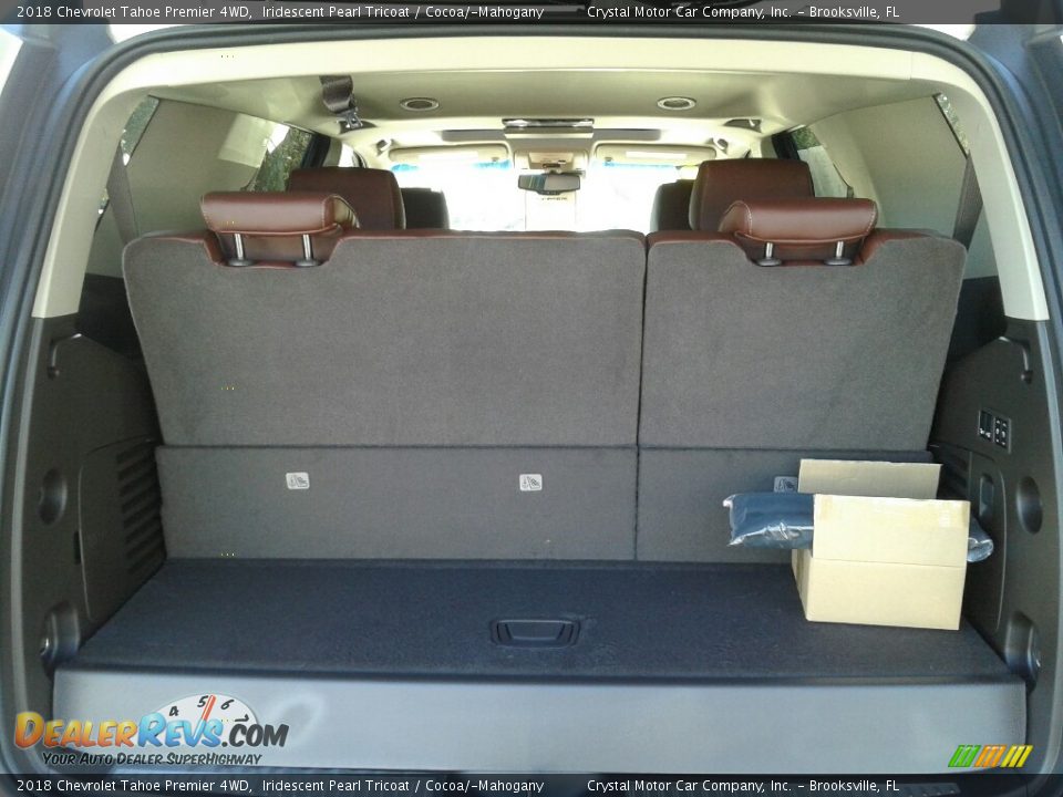 2018 Chevrolet Tahoe Premier 4WD Iridescent Pearl Tricoat / Cocoa/­Mahogany Photo #20