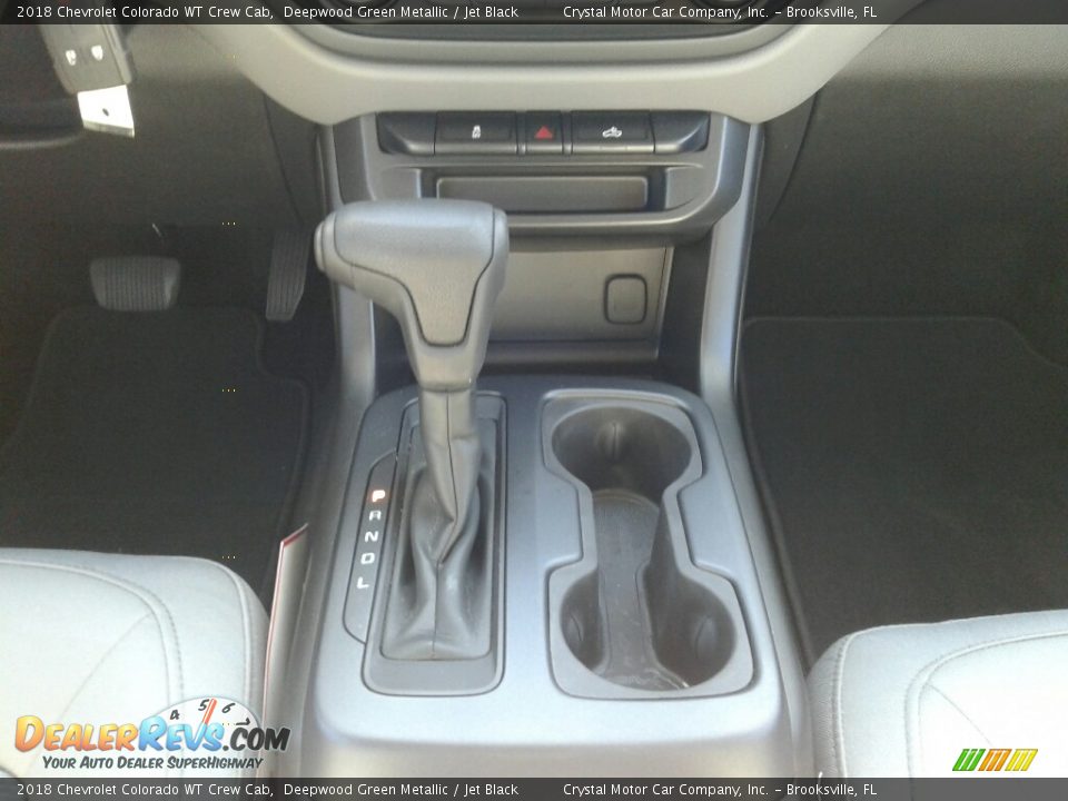 2018 Chevrolet Colorado WT Crew Cab Deepwood Green Metallic / Jet Black Photo #16