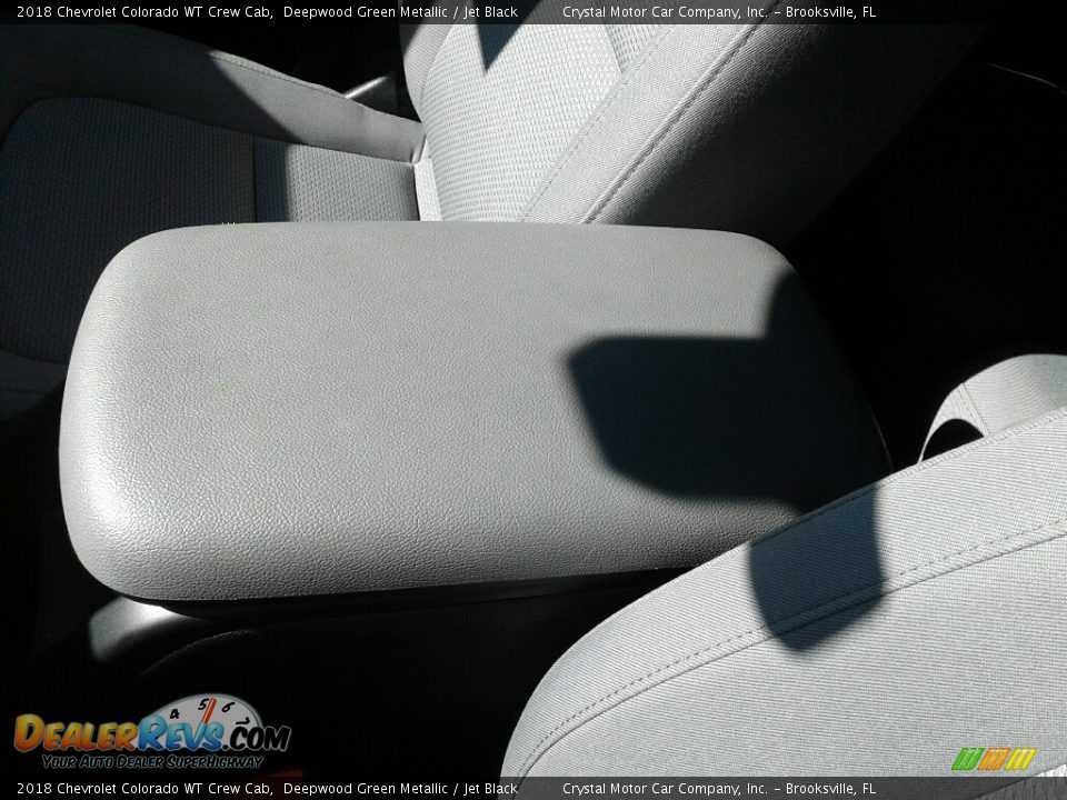 2018 Chevrolet Colorado WT Crew Cab Deepwood Green Metallic / Jet Black Photo #18