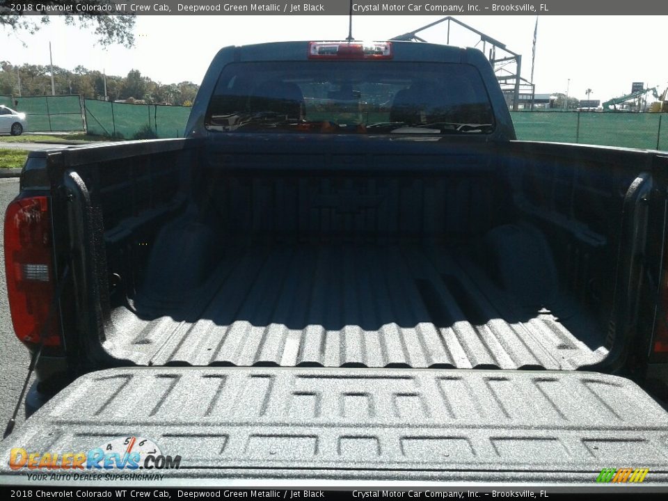 2018 Chevrolet Colorado WT Crew Cab Deepwood Green Metallic / Jet Black Photo #19