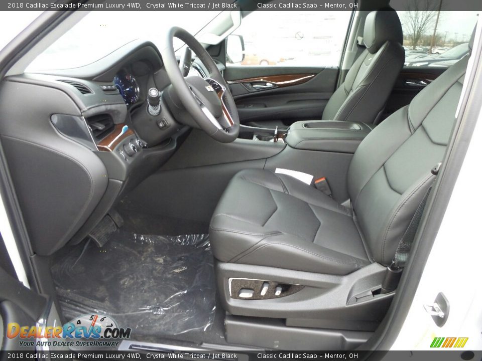 Front Seat of 2018 Cadillac Escalade Premium Luxury 4WD Photo #3