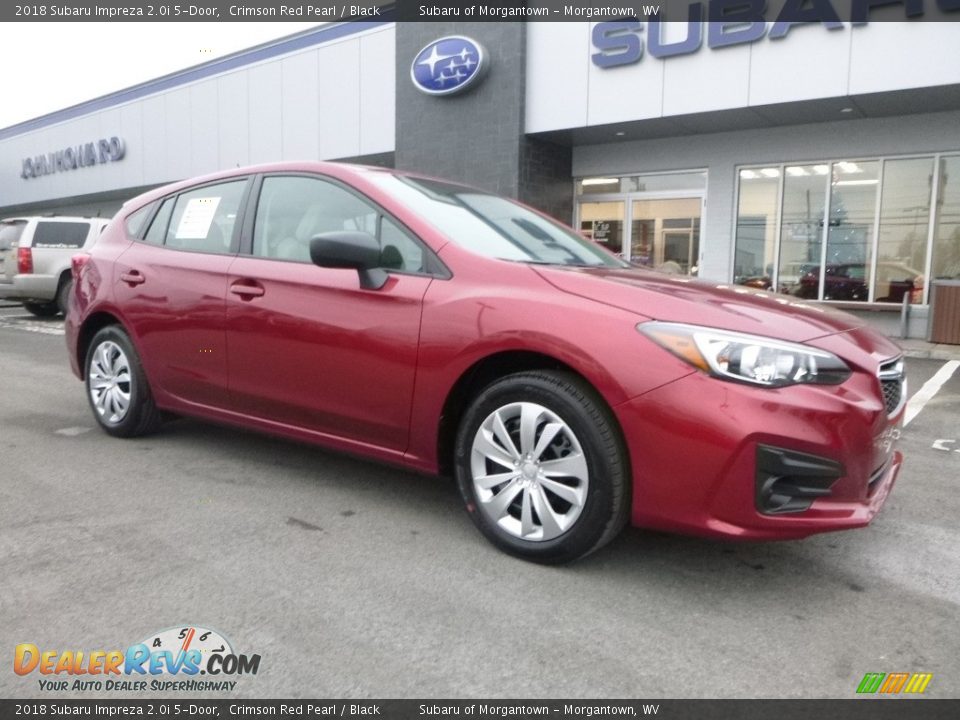 2018 Subaru Impreza 2.0i 5-Door Crimson Red Pearl / Black Photo #1