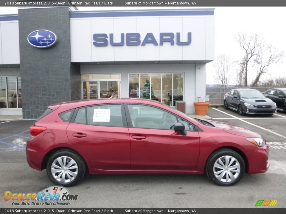 2018 Subaru Impreza 2.0i 5-Door Crimson Red Pearl / Black Photo #3