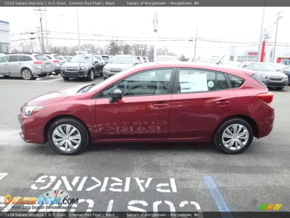 2018 Subaru Impreza 2.0i 5-Door Crimson Red Pearl / Black Photo #7