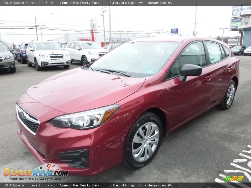 2018 Subaru Impreza 2.0i 5-Door Crimson Red Pearl / Black Photo #8