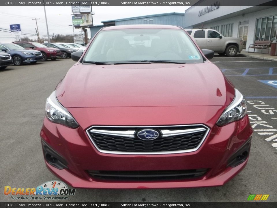 2018 Subaru Impreza 2.0i 5-Door Crimson Red Pearl / Black Photo #9