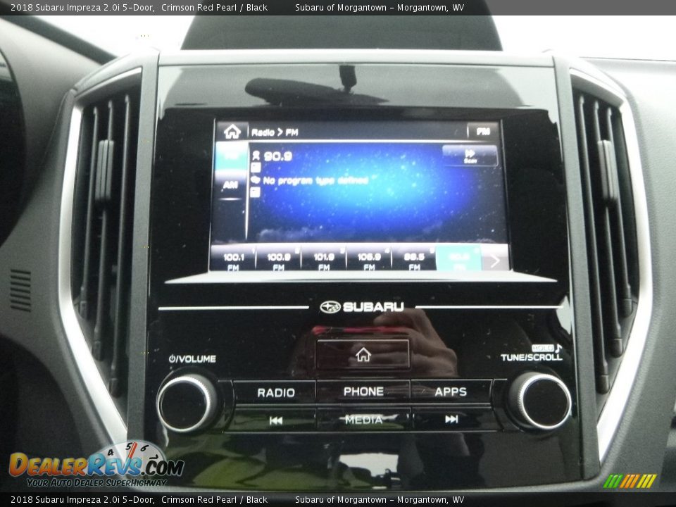 2018 Subaru Impreza 2.0i 5-Door Crimson Red Pearl / Black Photo #17