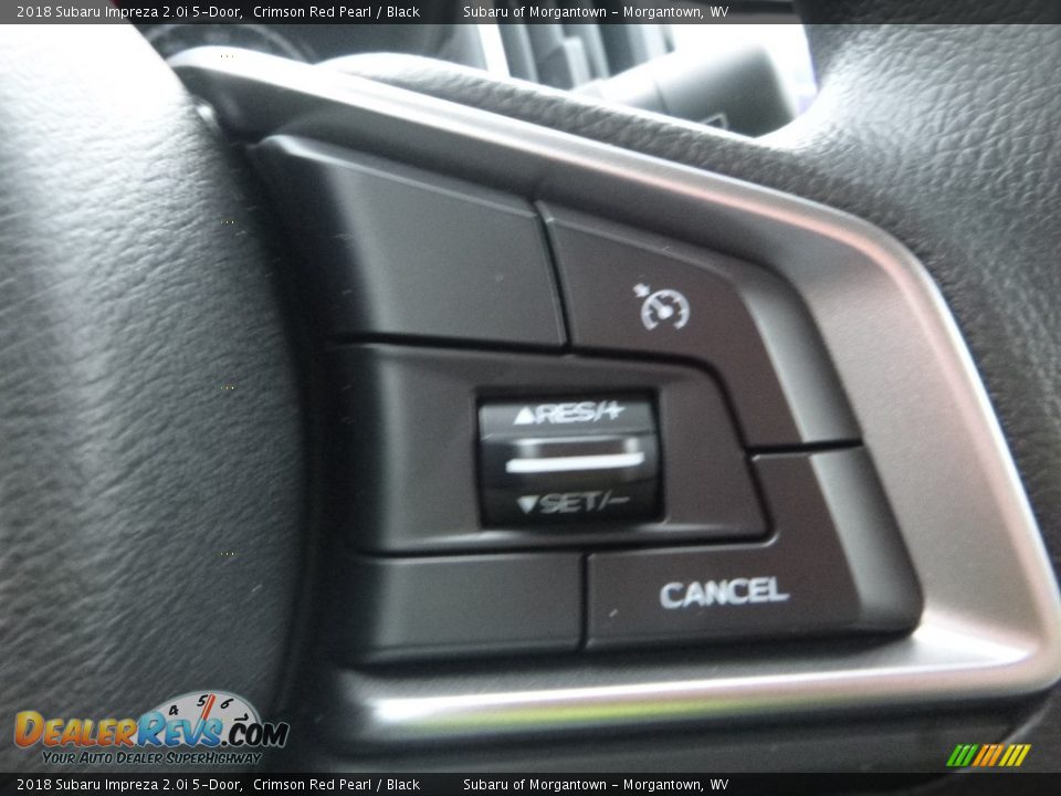 2018 Subaru Impreza 2.0i 5-Door Crimson Red Pearl / Black Photo #18