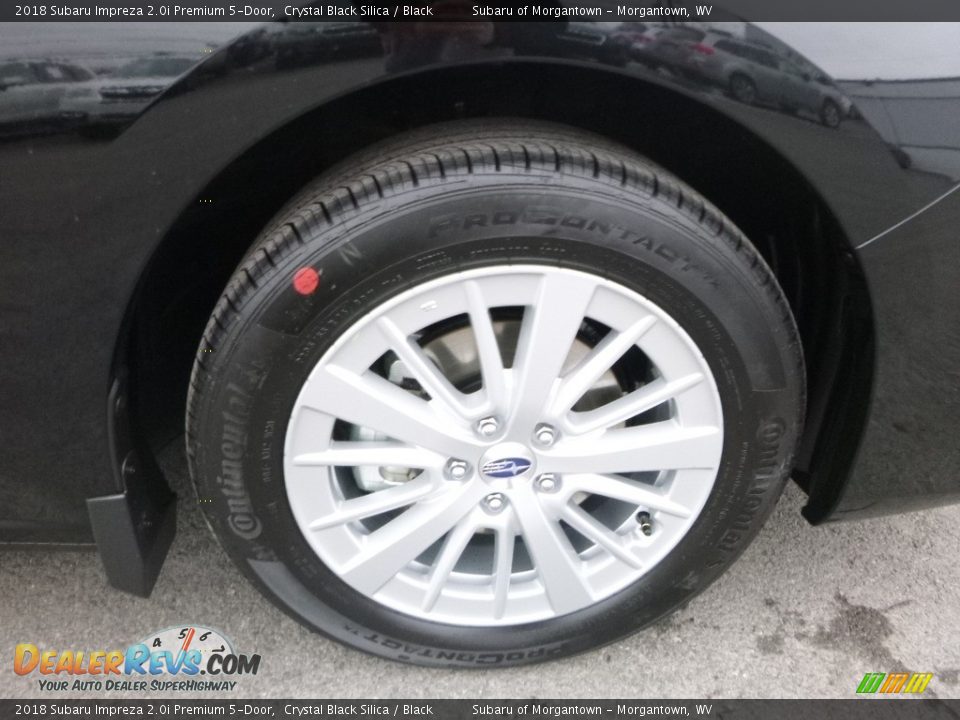 2018 Subaru Impreza 2.0i Premium 5-Door Crystal Black Silica / Black Photo #2