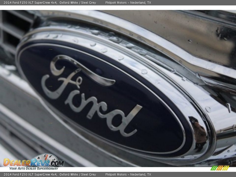 2014 Ford F150 XLT SuperCrew 4x4 Oxford White / Steel Grey Photo #4