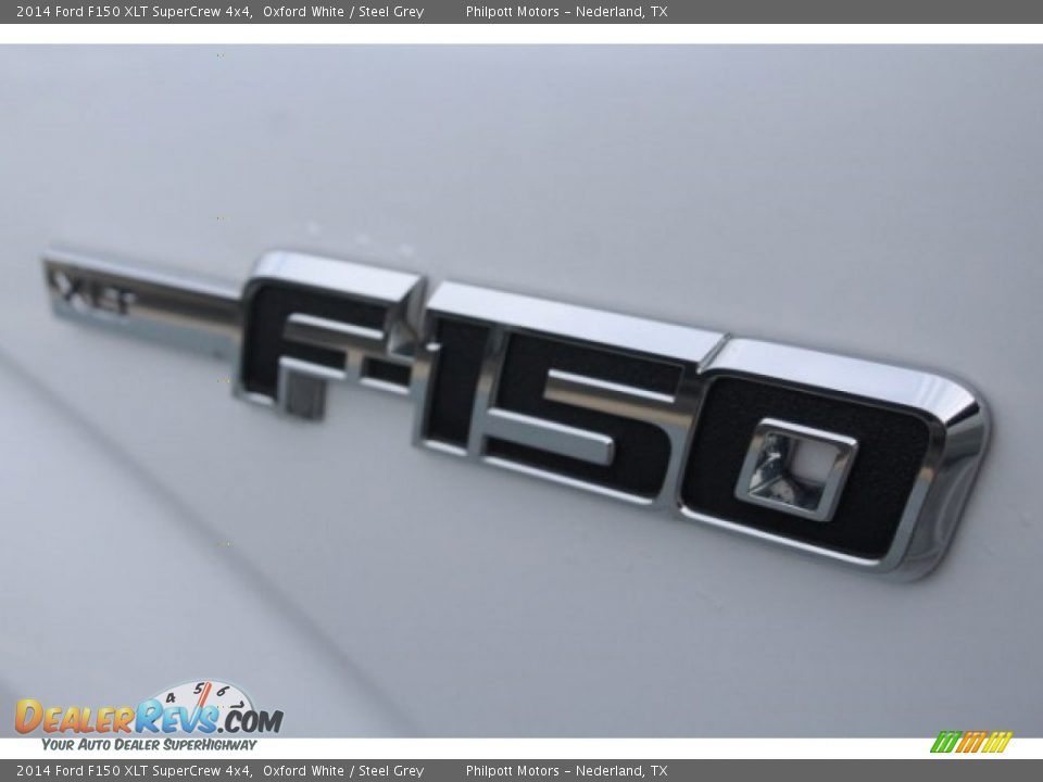 2014 Ford F150 XLT SuperCrew 4x4 Oxford White / Steel Grey Photo #7